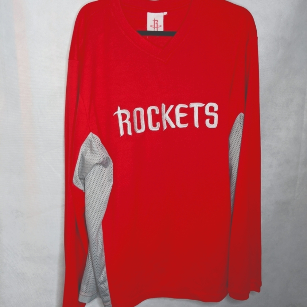 Rockets Retro Vintage LS Jersey Fan Shirt Willie